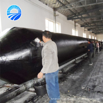 Dia1.2mx12m 6 camadas de tubo de borracha do barco inflável